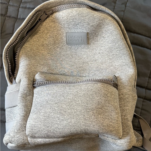 Dagne Dover Light Gray Large Backpack